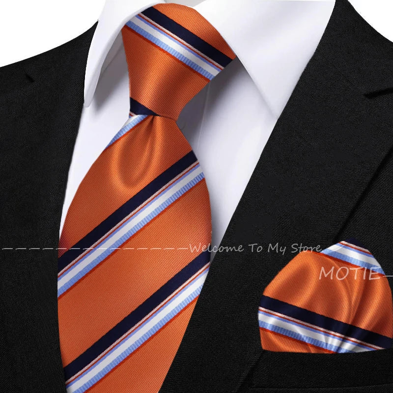 The Lancaster Striped Tie Set