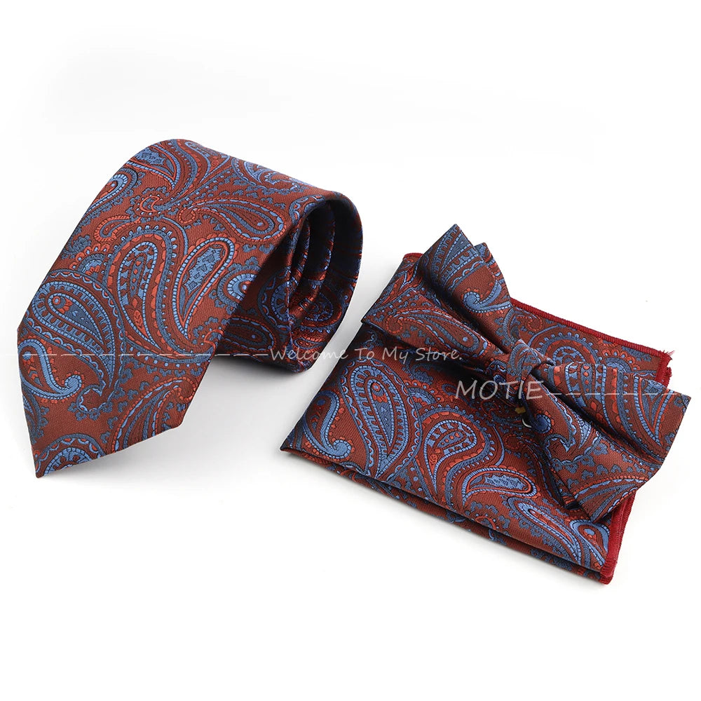 The Milan Collection – 3-Piece Luxury Tie Set