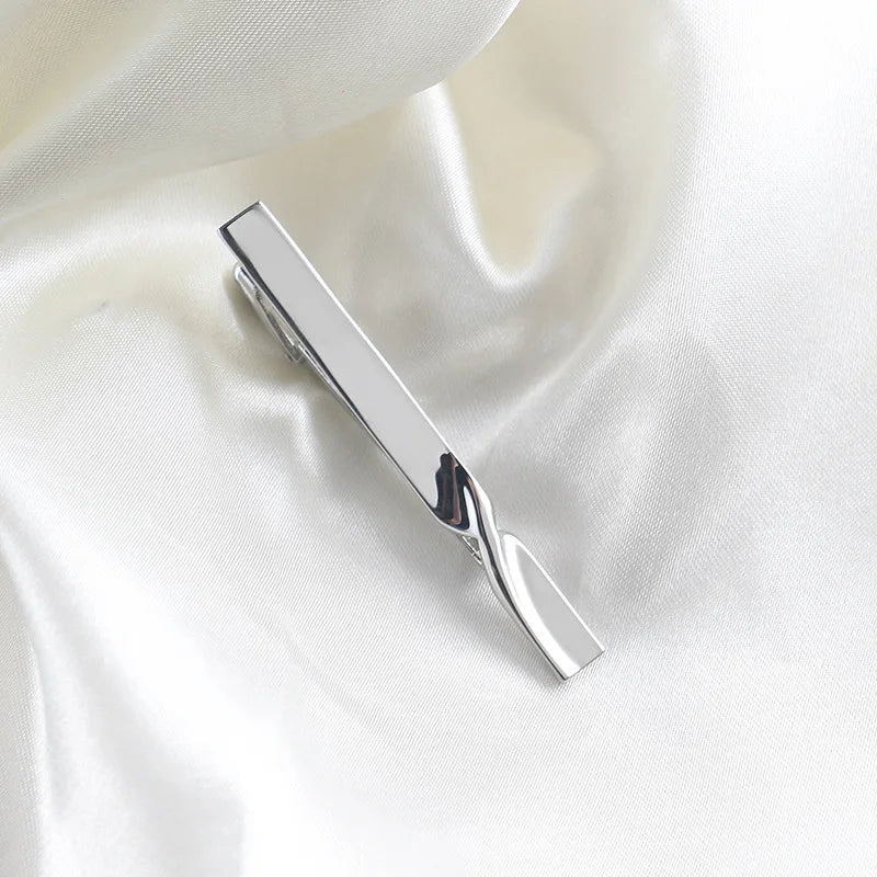 ExecuBar™ Men’s Business Tie Clip – Sleek, Durable Tie Bar for Weddings & Work