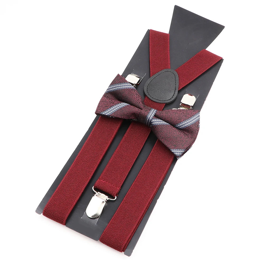 The Pembroke Bowtie & Suspenders Set