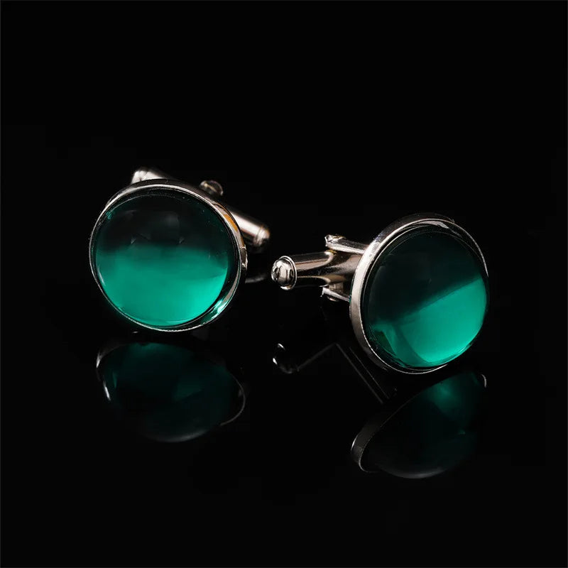 The Regent Crystal Cufflinks
