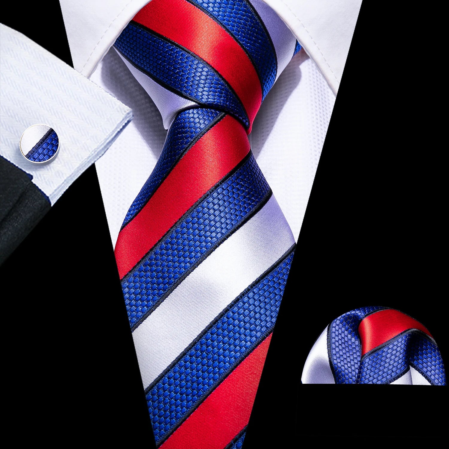 Regent™ Striped Silk Tie Set