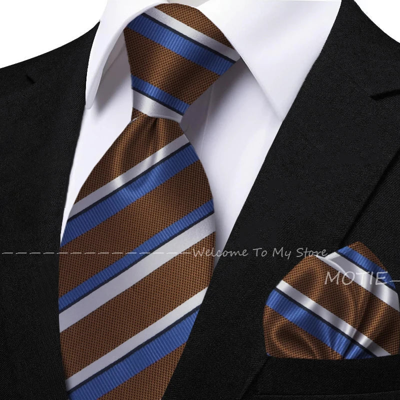 The Lancaster Striped Tie Set