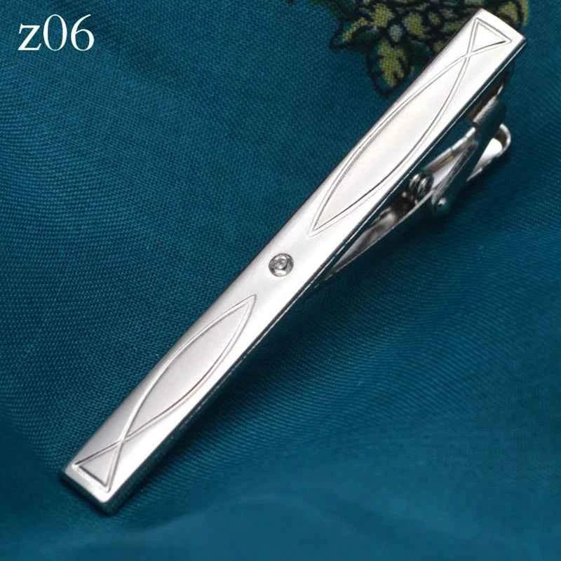 Silver Regent™ Diamond Tie Clip