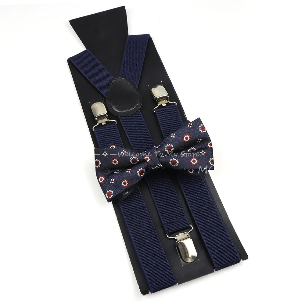 Langford Striped Suspenders