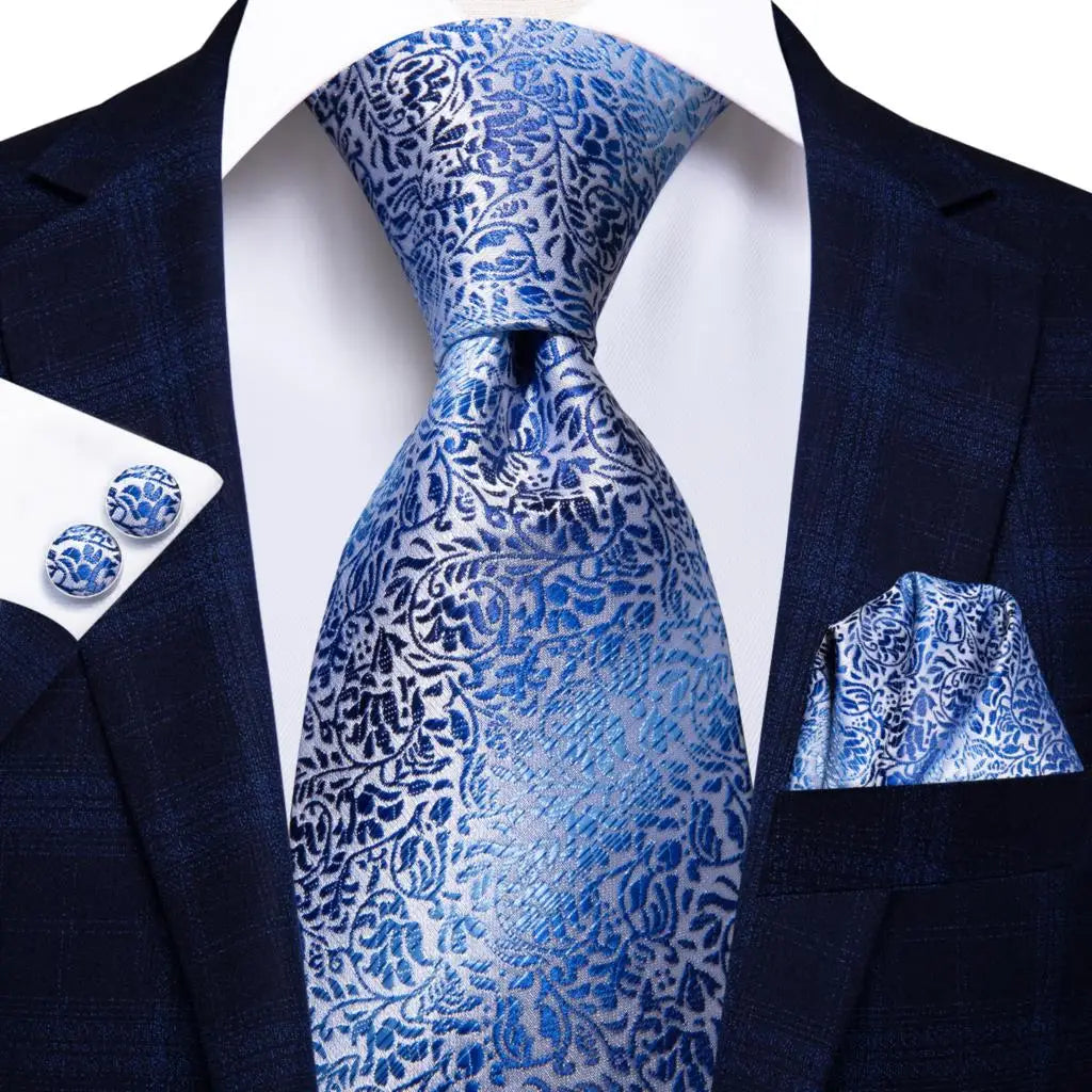 Peacock Blue Paisley
