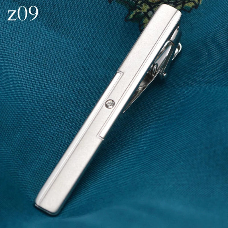 Silver Regent™ Diamond Tie Clip