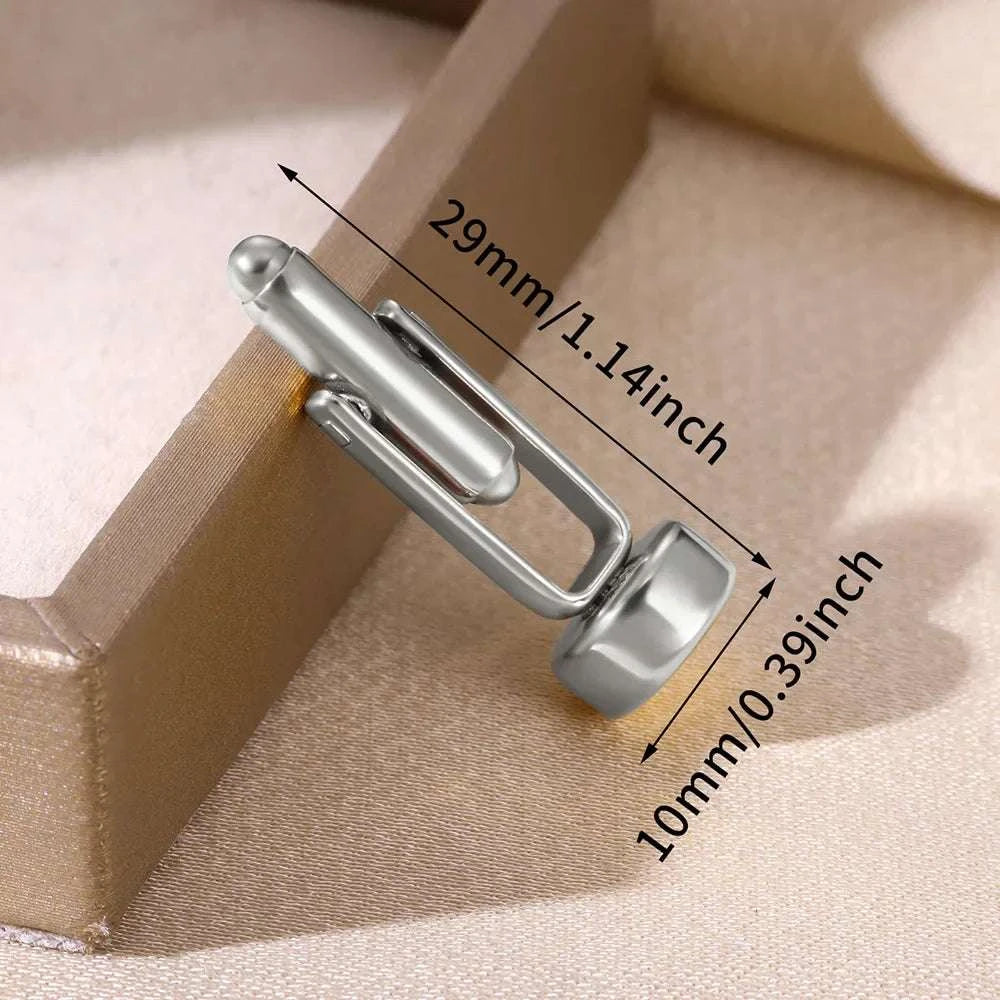 The Langford Stainless Steel Cufflinks