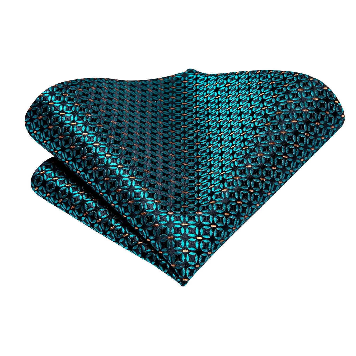 Teal Horizon Striped & Dot