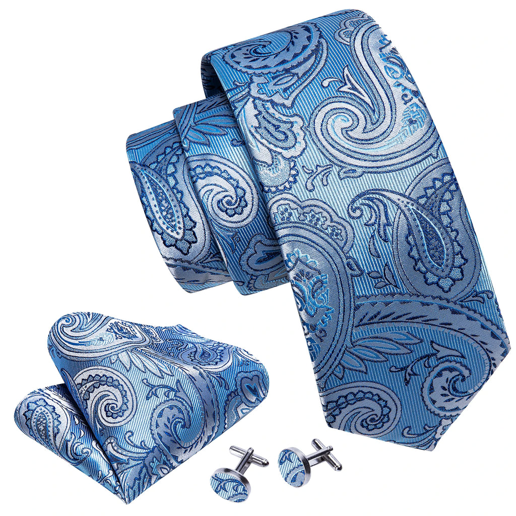 Blue Meridian Tie & Accessories Set