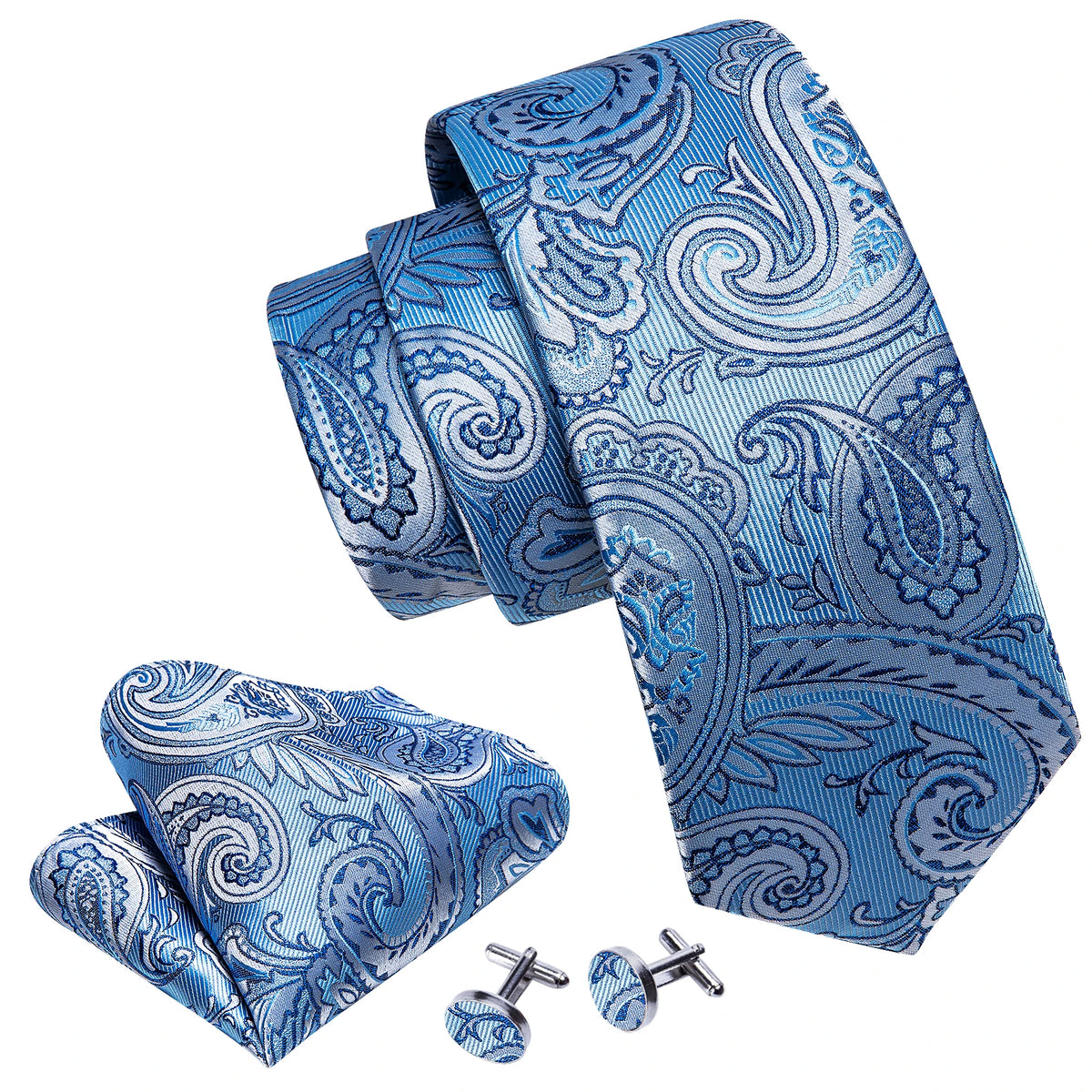 Blue Meridian Tie & Accessories Set