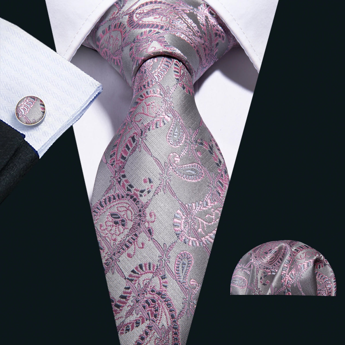 The Checkmate Plaid Tie Set