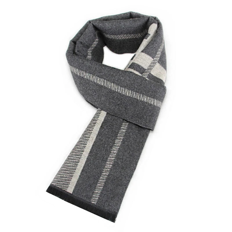Arden Luxe Cashmere Scarf – Elegant Warmth for the Modern Gentleman