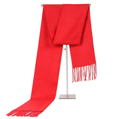 Velano Classic Cashmere-Feel Scarf – Timeless Warmth and Effortless Style