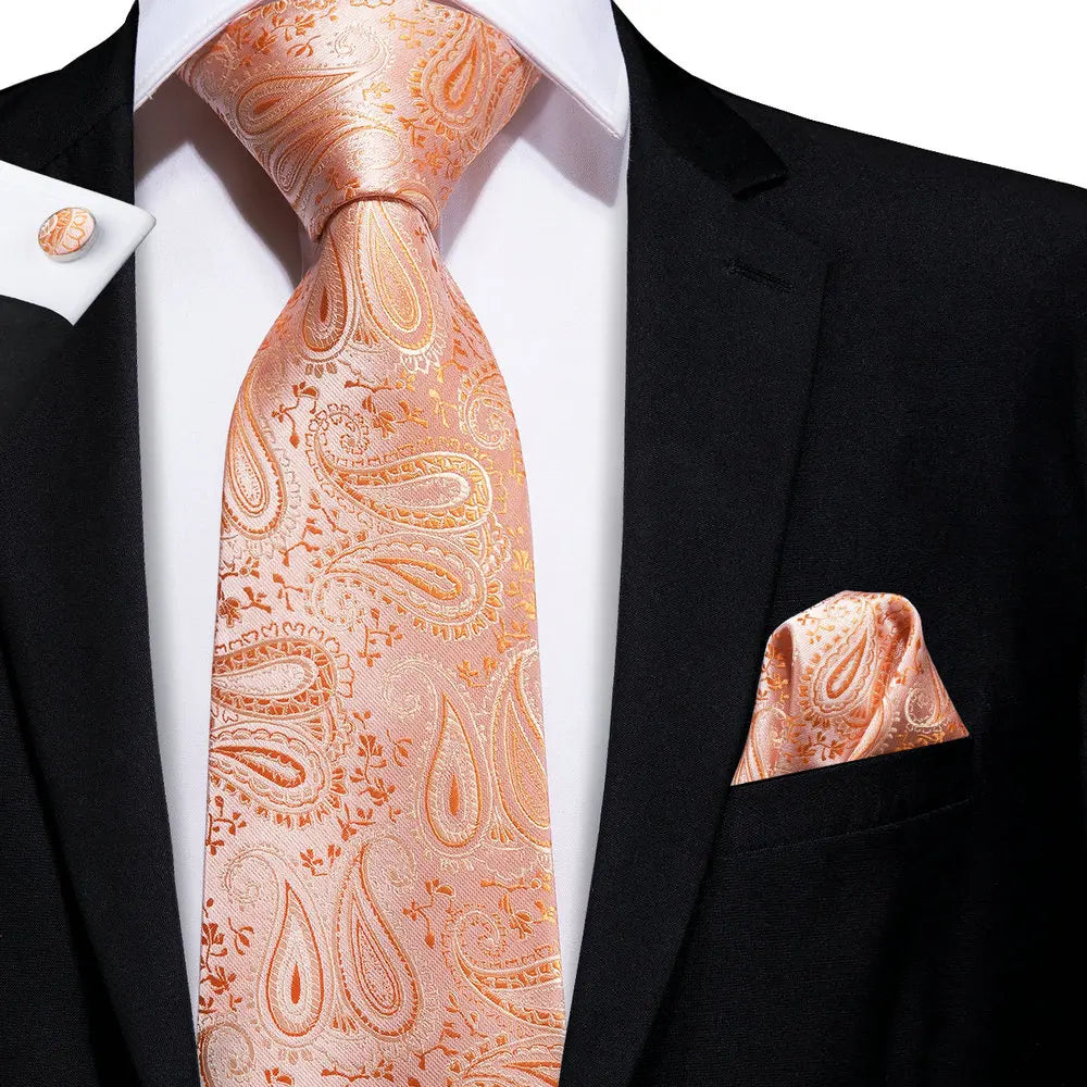 Burnt Orange Paisley