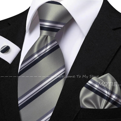The Lancaster Striped Tie Set