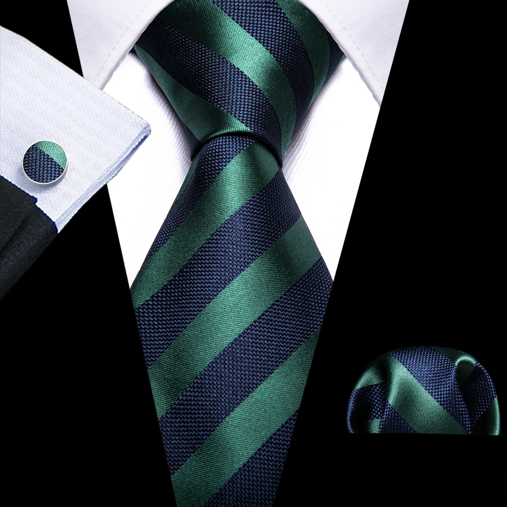 Regent™ Striped Silk Tie Set