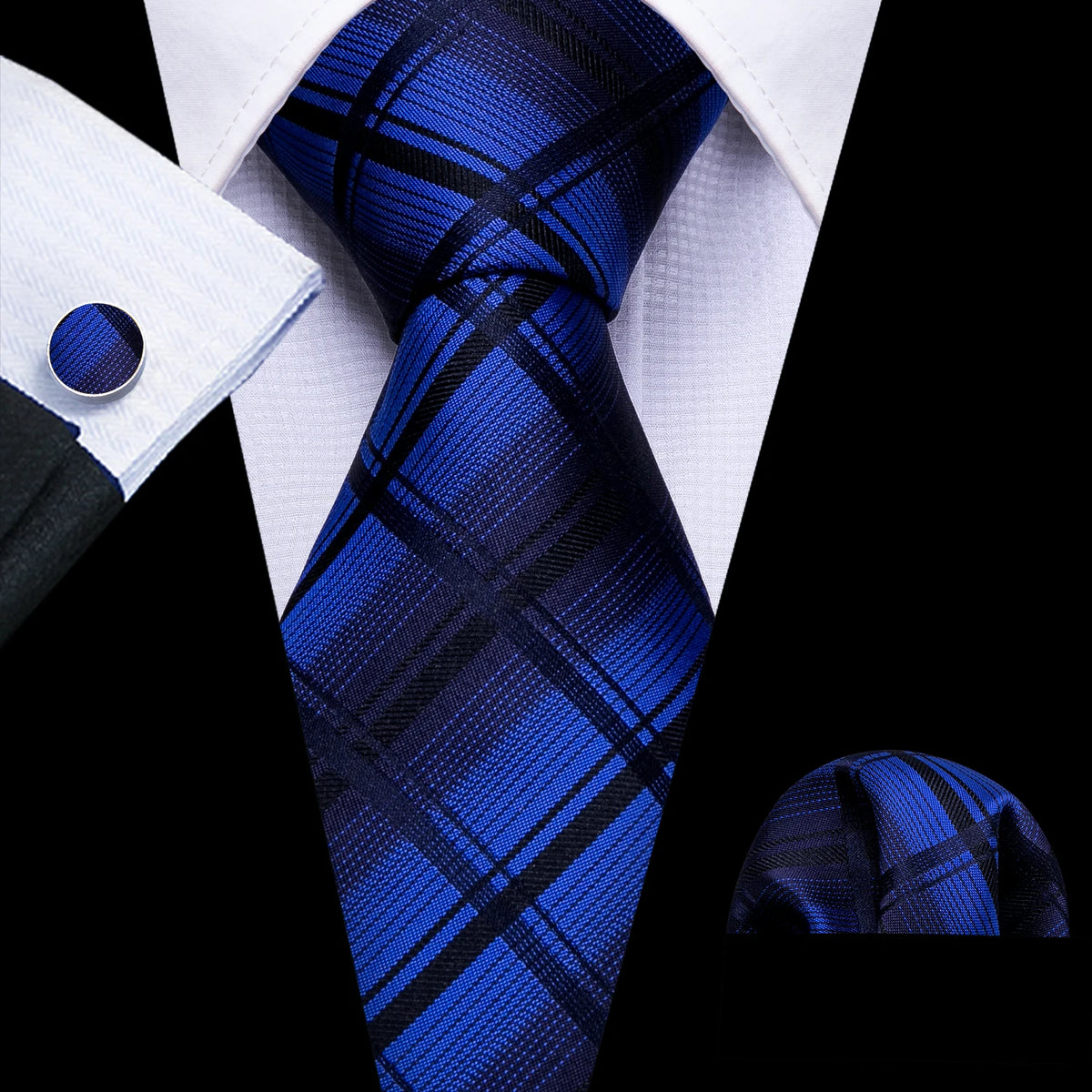 The Checkmate Plaid Tie Set