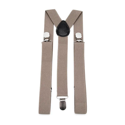 Elegant Elastic Y-Back Suspenders – Adjustable Unisex Braces in 26 Colors