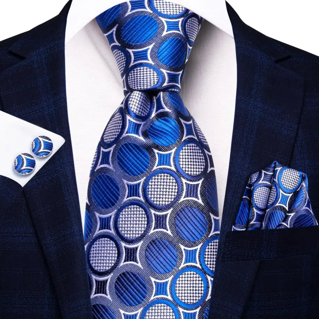 Peacock Blue Paisley