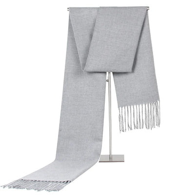 Velano Classic Cashmere-Feel Scarf – Timeless Warmth and Effortless Style