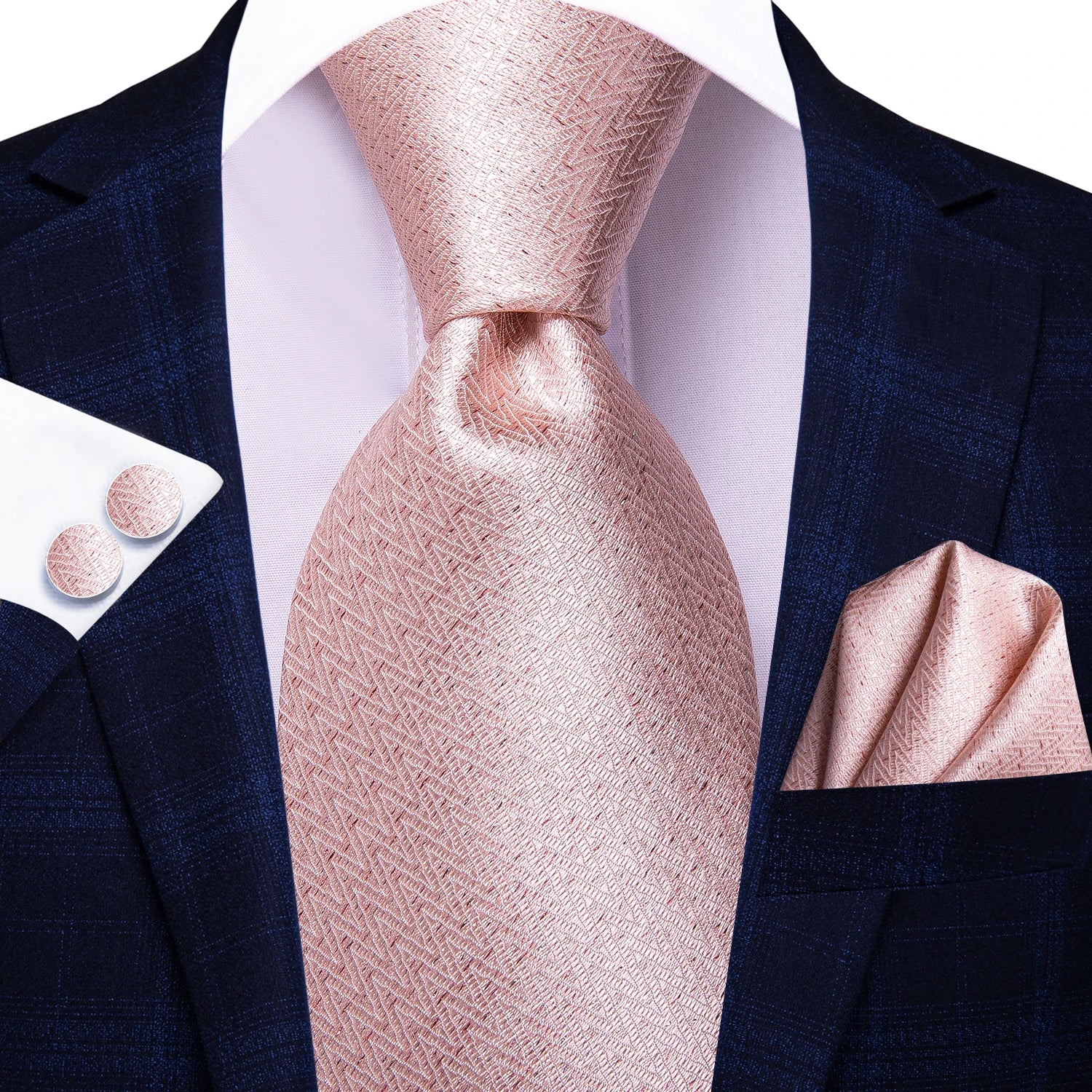 Regal Stripes Men’s Tie Set