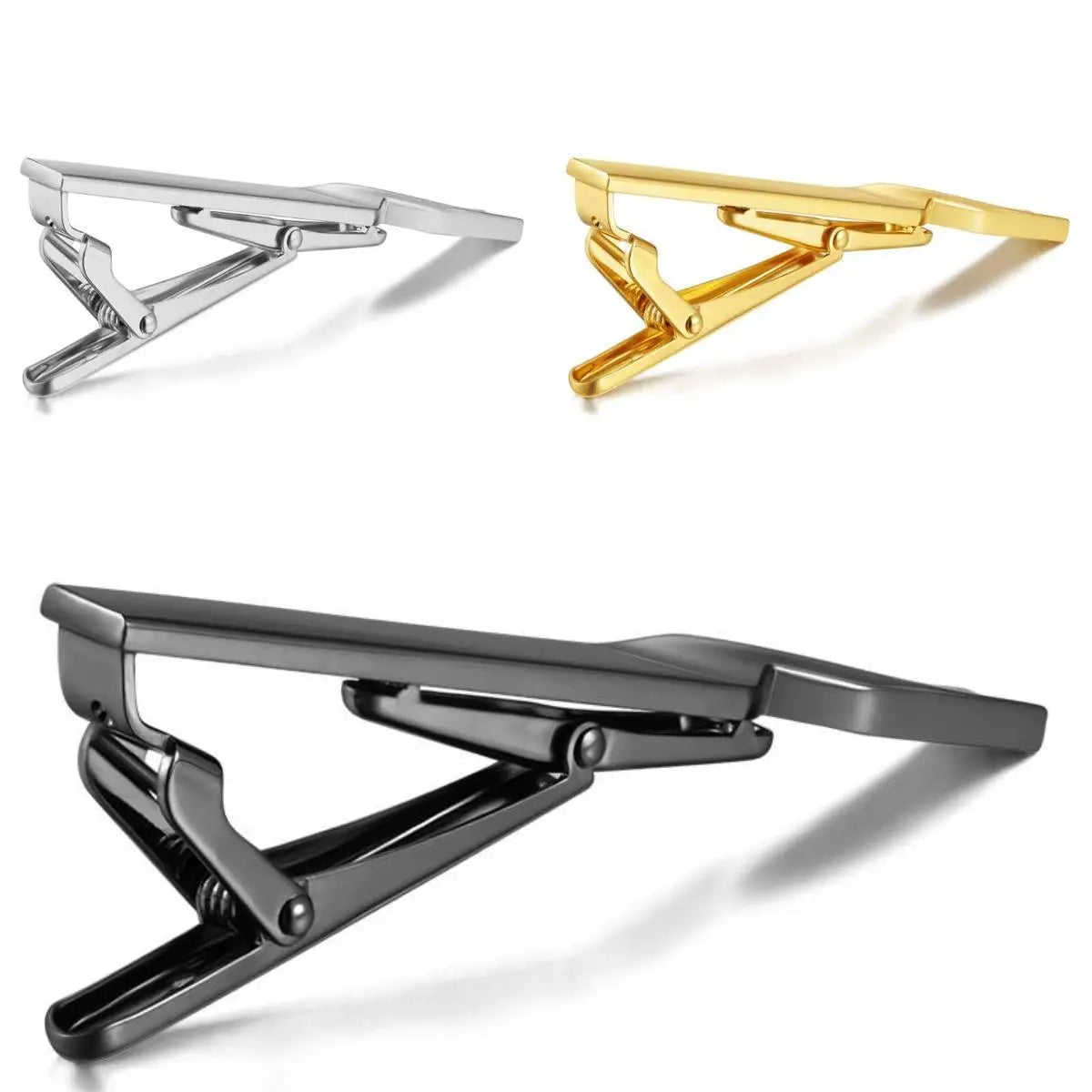 ExecuBar™ Men’s Business Tie Clip – Sleek, Durable Tie Bar for Weddings & Work