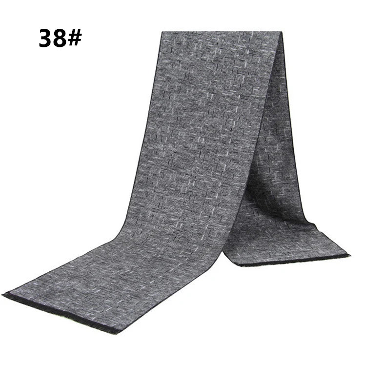 Marquis Cashmere Scarf – Refined Warmth for the Distinguished Man