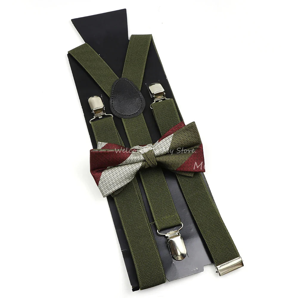 Langford Striped Suspenders