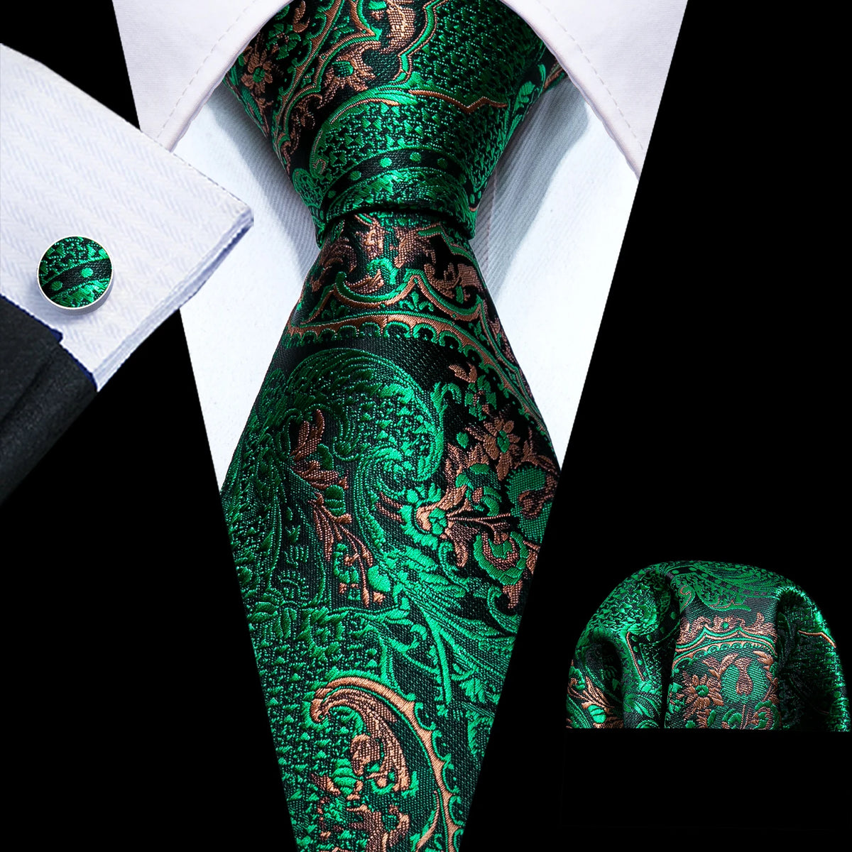 Verdant Signature Tie & Accessories Set