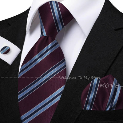 The Lancaster Striped Tie Set