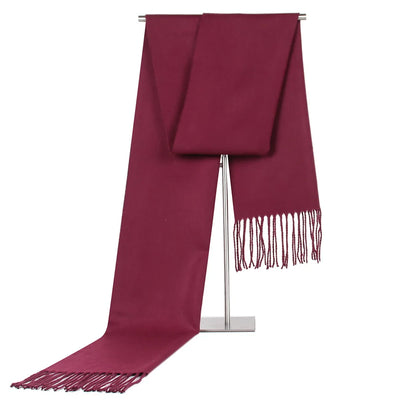Velano Classic Cashmere-Feel Scarf – Timeless Warmth and Effortless Style