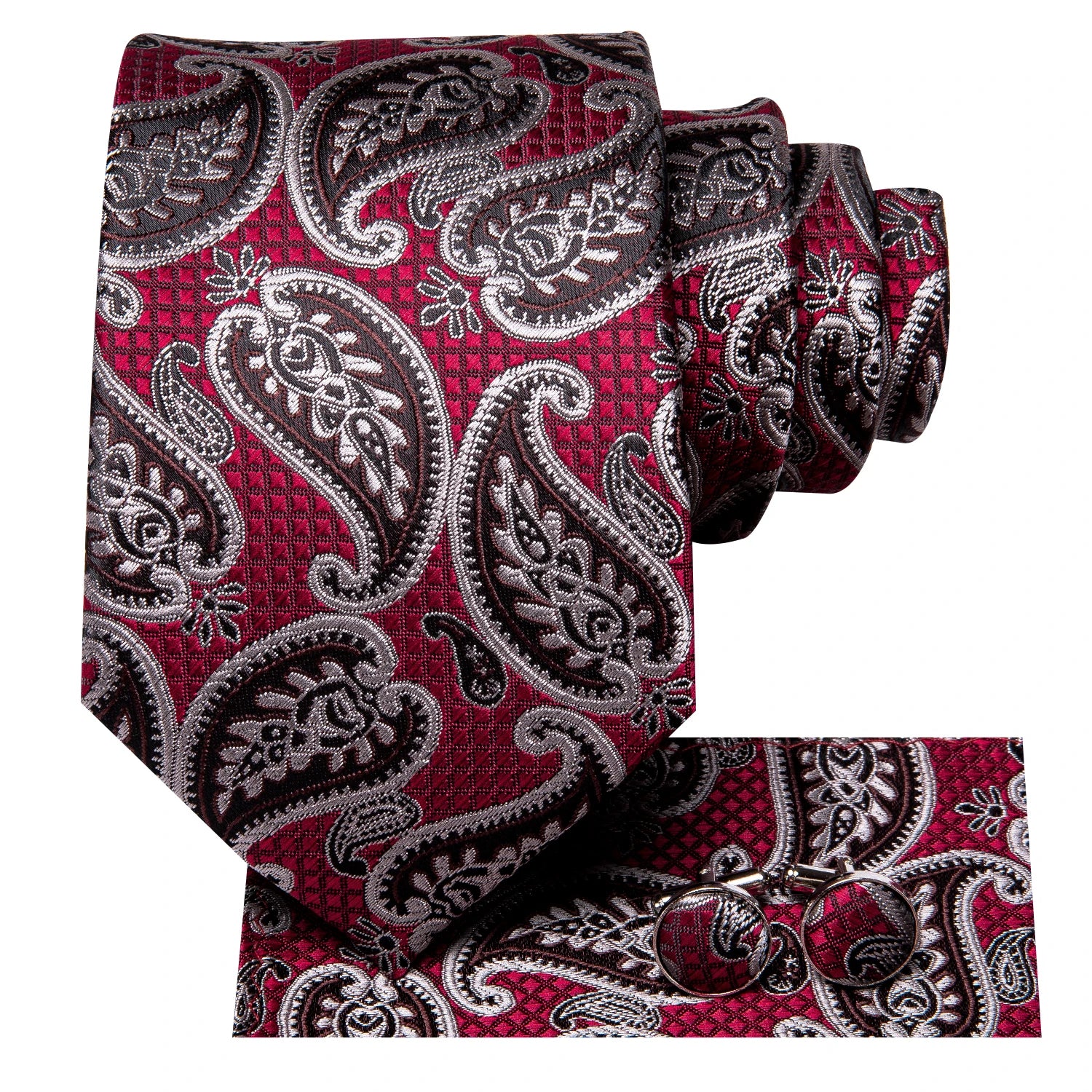 Regal Stripes Men’s Tie Set