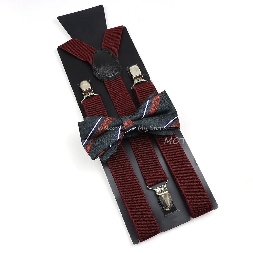 Langford Striped Suspenders