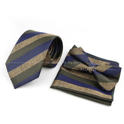 The Milan Collection – 3-Piece Luxury Tie Set