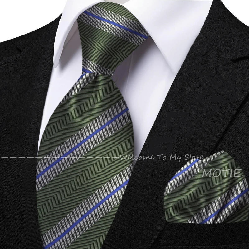 The Lancaster Striped Tie Set