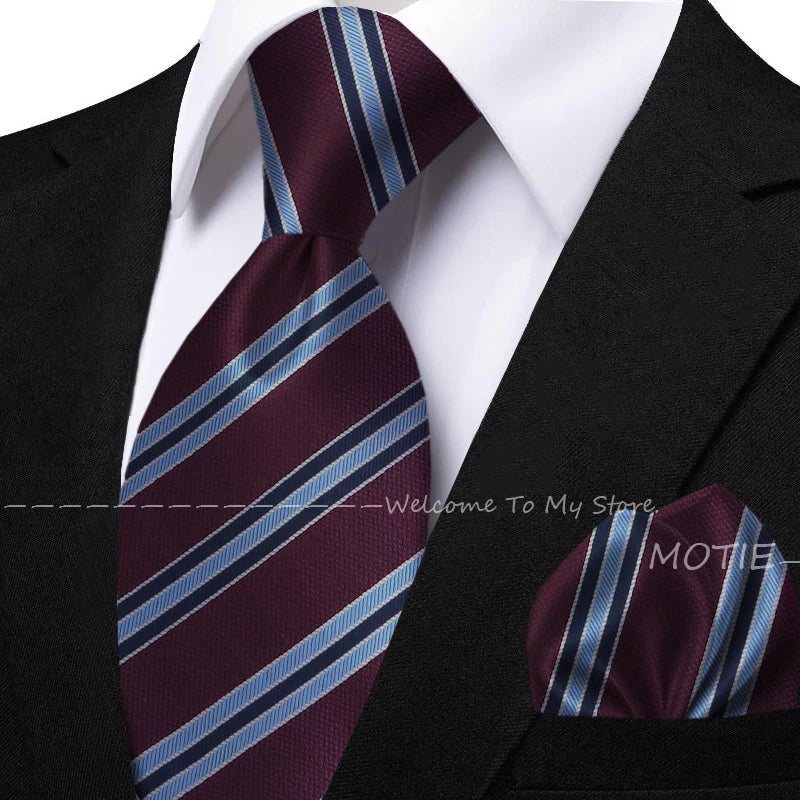 The Lancaster Striped Tie Set