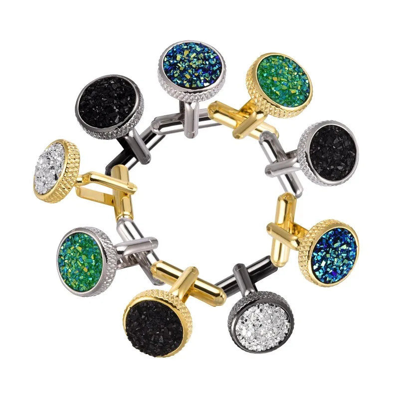 The Parisian Crystal Cufflinks