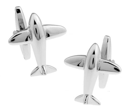 Classic Engine Motif Brass Cufflinks