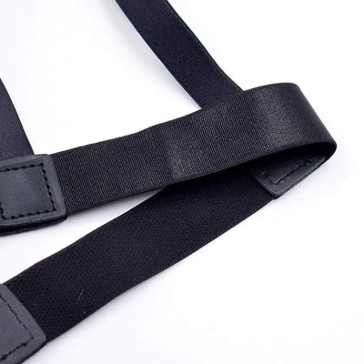 Men’s Adjustable Shirt Stays – Non-Slip Elastic Garters for a Perfectly Tucked Look