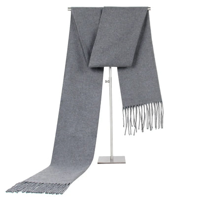 Velano Classic Cashmere-Feel Scarf – Timeless Warmth and Effortless Style