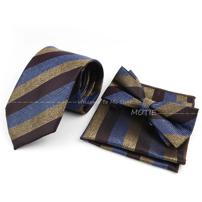 The Milan Collection – 3-Piece Luxury Tie Set