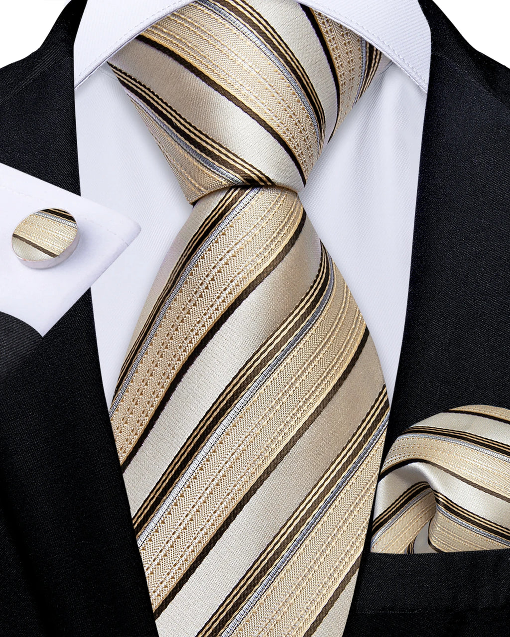 The Regent Stripe Tie Set