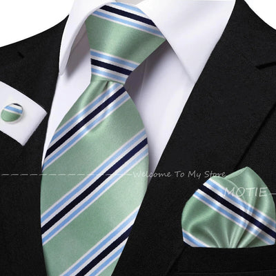 The Lancaster Striped Tie Set