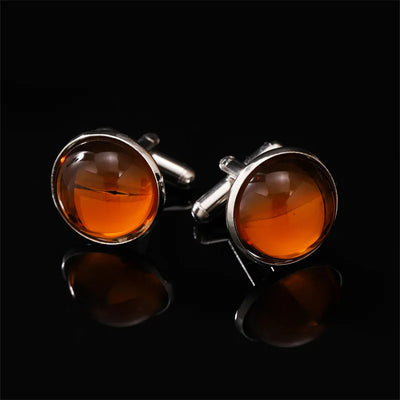 The Regent Crystal Cufflinks