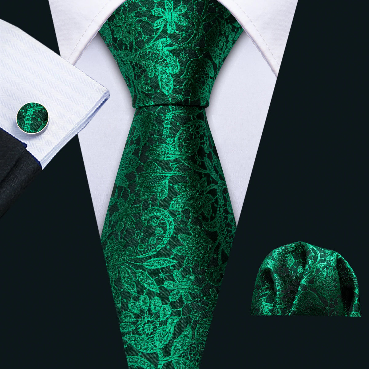 Verdant Signature Tie & Accessories Set