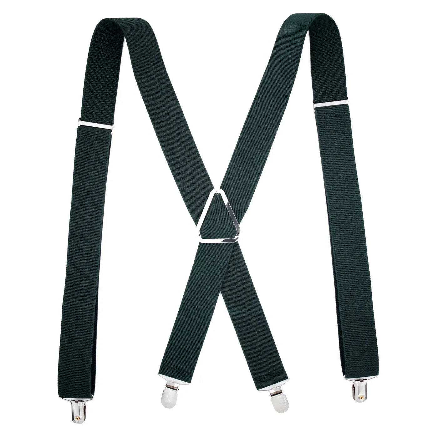 Classic X-Back Suspenders – Adjustable 4-Clip Braces for Men