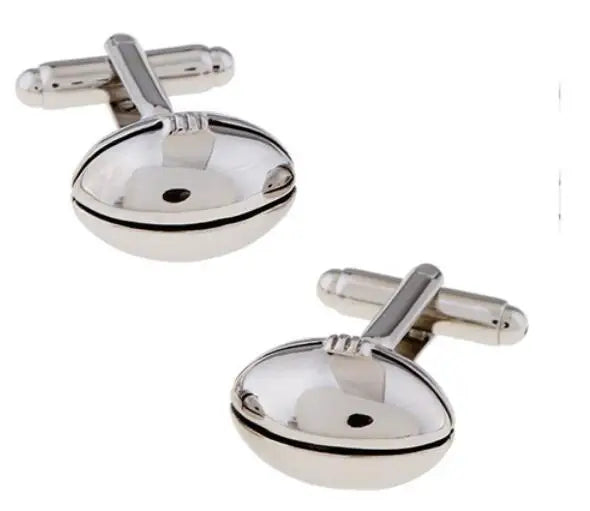 Sports Ball Brass Cufflinks