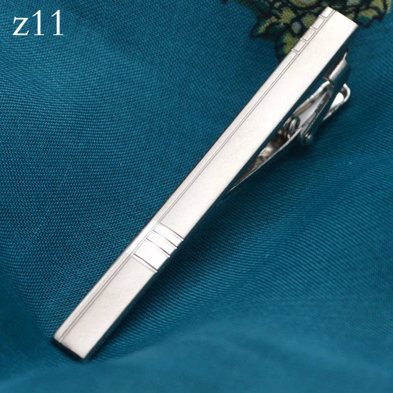 Silver Regent™ Diamond Tie Clip