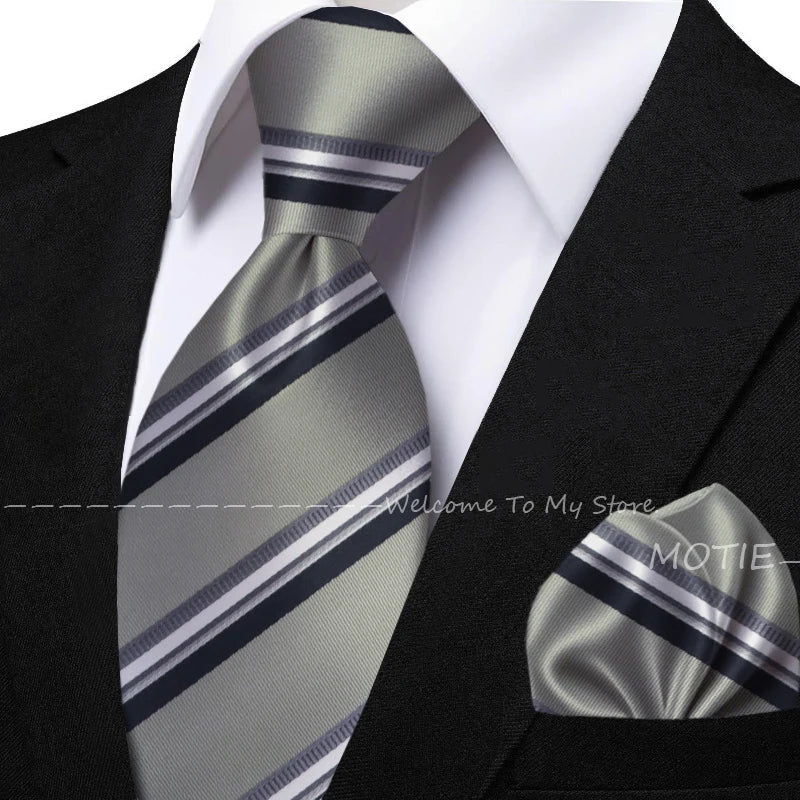 The Lancaster Striped Tie Set